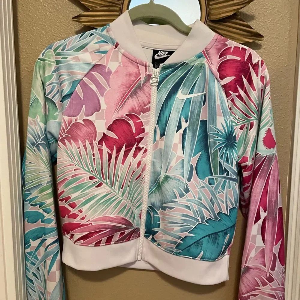 Nike Women’s Tropical Print Zip Up Jacket XS